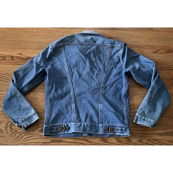 Vintage 1970s Wrangler 126MJ No Fault Denim Jacket Size 42 Cowboy Trucker USA